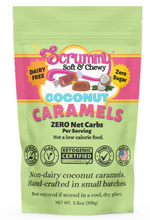 Load image into Gallery viewer, Scrummy Sweets, Coconut Caramels - Sugar Free, Gluten Free, Low Carb, Keto Approved
