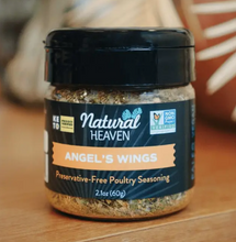 Load image into Gallery viewer, Natural Heaven - Angel&#39;s Wing - Seasoning, 3.5 oz - Gluten Free, Plant Based, Low Carb, Paleo &amp; Keto Approved
