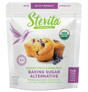 Stevita Naturals - ORGANIC MONK FRUIT BAKE-IT-BETTER BLEND POUCH