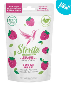 Stevita Naturals - Strawberry Flavor Sugar-Free Hard Candy: A Guilt-Free Indulgence