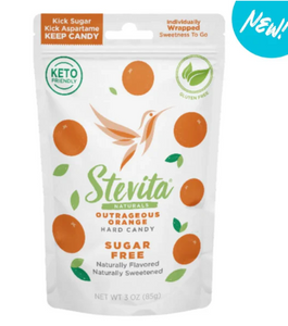 Stevita Naturals - Orange Flavor Sugar-Free Hard Candy: A Guilt-Free Indulgence