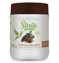 Load image into Gallery viewer, Stevita Naturals - Cocoa Delight Jar - Sugar Free, Semi Sweet Cocoa Powder (4.2 oz Jar)
