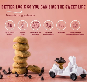 Sweet Logic - Cinnamon Churro, Mini Cookies - Gluten Free, Sugar Free, Low Carb & Keto Friendly