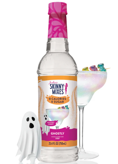 Skinny Mixes - Ghostly Syrup - 0 Calories, 0 Sugar, 0 Carbs & Keto Approved