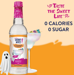 Skinny Mixes - Ghostly Syrup - 0 Calories, 0 Sugar, 0 Carbs & Keto Approved