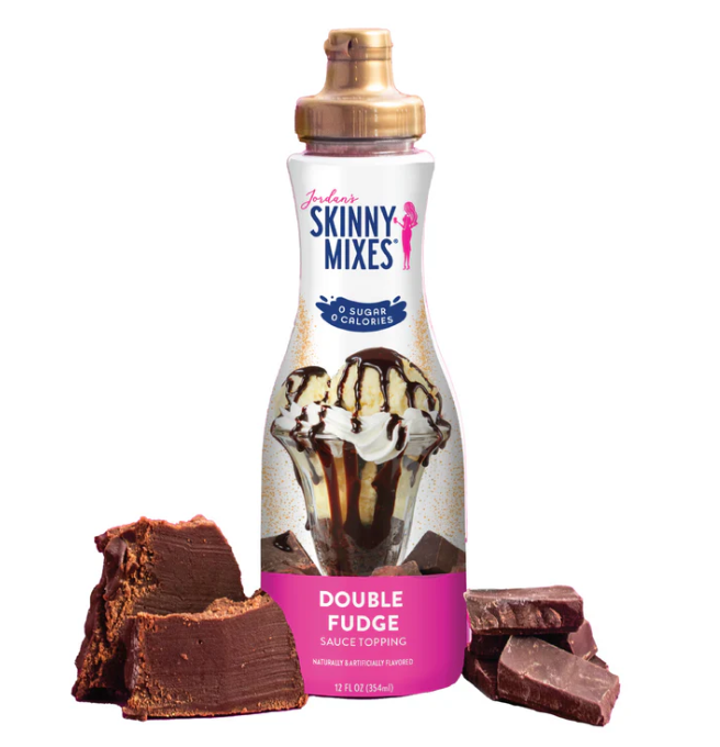 Skinny Mixes - Double Fudge Sauce - 0 Calories, 0 Sugar, 0 Carbs & Keto Approved