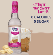 Load image into Gallery viewer, Skinny Mixes - White Chocolate - 0 Calories, 0 Sugar, 0 Carbs &amp; Keto Approved
