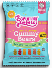 Load image into Gallery viewer, Scrummy Gummy Bears - Sugar Free, Gluten Free, Low Carb, Keto Approved
