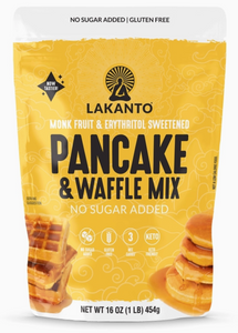 Lakanto - Pancake & Baking Mix - Gluten Free, Sugar Free, Low Carb, High Fiber & Keto Approved