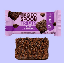 Load image into Gallery viewer, Magic Spoon - Double Chocolate Marshmallow Protein Treats - GF, SF, LC, KETO &amp; DIABETIC FRIENDLY (Copy)
