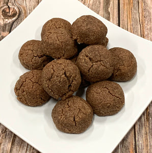 Keto Ginger Cookies *SEASONAL COOKIES* - Gluten Free, Sugar Free, Low Carb, Keto & Diabetic Friendly